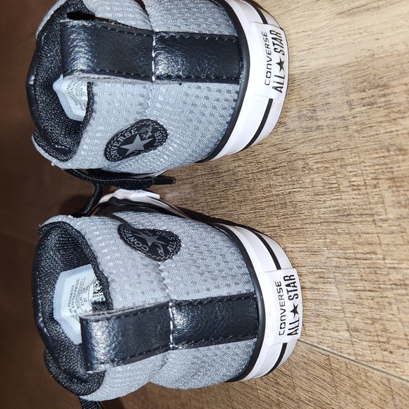 Converse All Star Unisex Chuck Taylor Gray Blackstreet Mid Top Sneakers. - Picture 4 of 8